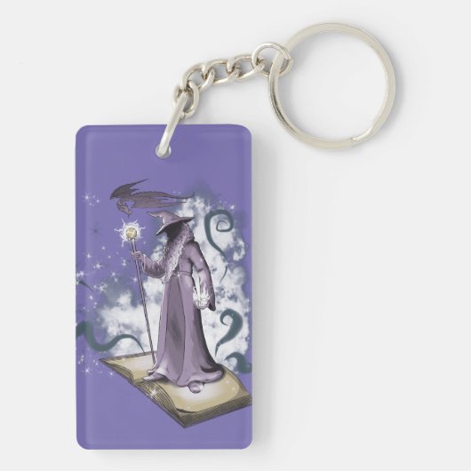 Een kleine wizardware sleutelhanger (achterkant)