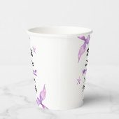 Een kleine zeemeermin 1e verjaardagsfeestje papieren bekers (Rechts)