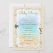 Een kleine zeemeermin is onderweg! kaart (Achterkant)