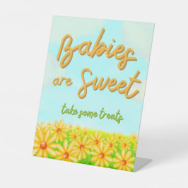 Een kleine zonnestraal - Zoet Reclamebord Met Voetstuk
