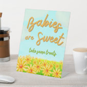 Een kleine zonnestraal - Zoet Reclamebord Met Voetstuk (Insitu)