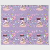 Een kleintje is onderweg cadeaupapier (Vlak)