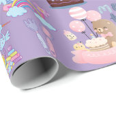 Een kleintje is onderweg cadeaupapier (Rol Hoek)