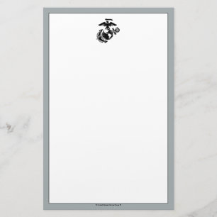 Eén kleur EGA - zwart Briefpapier