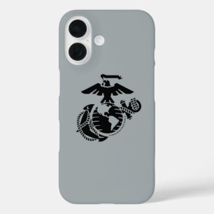 Eén kleur EGA - zwart iPhone 16 Hoesje