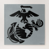 Eén kleur EGA - zwart Legpuzzel (Verticaal)