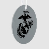 Eén kleur EGA - zwart Ornament (voorkant)