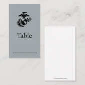 Eén kleur EGA - zwart Plaatskaartje (Voorkant / Achterkant)