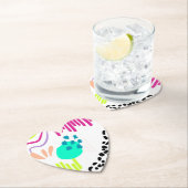 Een kleurrijk Abstract patroon. Kartonnen Onderzetters (Insitu)