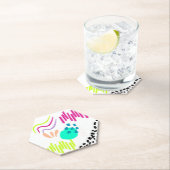 Een kleurrijk Abstract patroon. Kartonnen Onderzetters (Insitu)