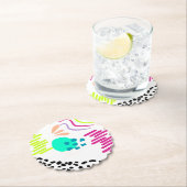 Een kleurrijk Abstract patroon. Kartonnen Onderzetters (Insitu)