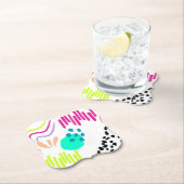 Een kleurrijk Abstract patroon. Kartonnen Onderzetters (Insitu)