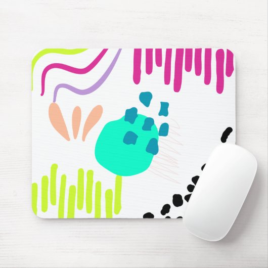 Een kleurrijk Abstract patroon. Muismat (Met muis)