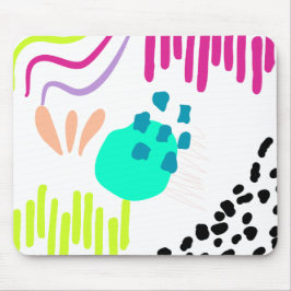 Een kleurrijk Abstract patroon. Muismat