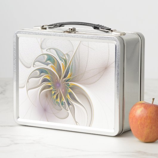 Een kleurrijk fractaal ornament. Abstracte bloem (In situ)