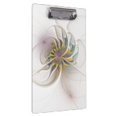 Een kleurrijk fractaal ornament. Abstracte bloem Klembord (Rechts)