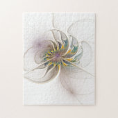 Een kleurrijk fractaal ornament. Abstracte bloem Legpuzzel (Verticaal)