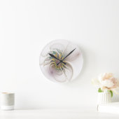 Een kleurrijk fractaal ornament. Abstracte bloem Ronde Klok (Huis)