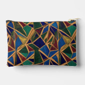 Een kleurrijk geometrisch abstract patroon etui (Achterkant)