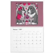 Een kleurrijk jaar van Newfoundlands Kalender (Feb 2027)