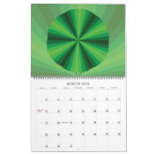 Een kleurrijk jaarkalender van 12 maanden kalender (Mar 2026)