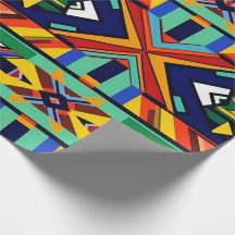 Een kleurrijk Ndstyle South afrika Pattern