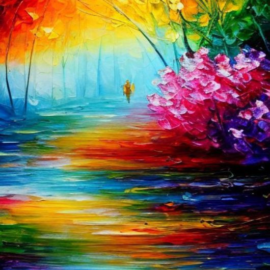 Een kleurrijk Poster voor reizen