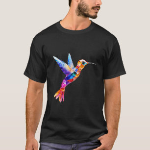Een kleurrijk vogelzomer design man T-shirt