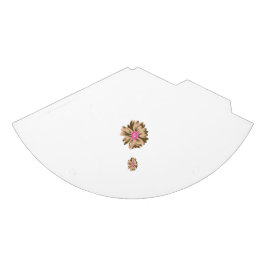 Een kleurrijke bloemenillustratie met een unieke feesthoedjes