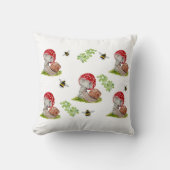 Een kleurrijke bosvlieg en een slak kussen (Voorkant)