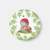 Een kleurrijke bosvlieg en een slak magneet (Voorkant)