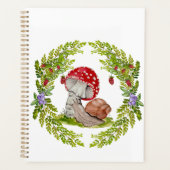 Een kleurrijke bosvlieg en een slak planner (Voorkant)