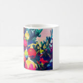 een kleurrijke Cup print. Koffiemok (Center)