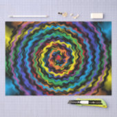 Een kleurrijke detonatie tissuepapier (Craft)