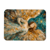 Een kleurrijke engel magneet (Horizontaal)