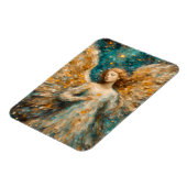 Een kleurrijke engel magneet (Linkerzijde)