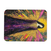 Een kleurrijke engel magneet (Horizontaal)