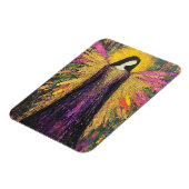 Een kleurrijke engel magneet (Linkerzijde)