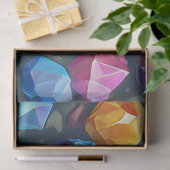 Een kleurrijke Gem-serie Design 4 Tissuepapier (Geschenk)