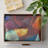 Een kleurrijke Gem-serie Design 7 Tissuepapier (Geschenk)