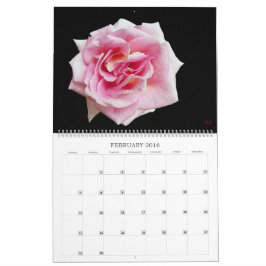 Een kleurrijke jaarkalender voor de muur kalender