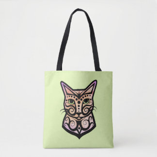 Een kleurrijke kat #1 tote bag