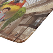 Een kleurrijke ontmoeting - Reuzenpapegaai in het  Snijplank (Hoek)