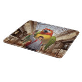 Een kleurrijke ontmoeting - Reuzenpapegaai in het  Snijplank (Hoek)