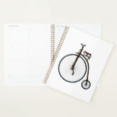 Een kleurrijke Penny Farthing Planner (Display)
