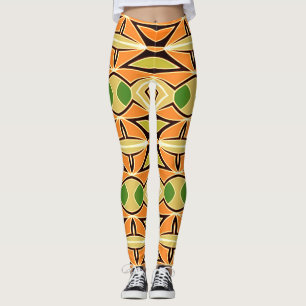 Een kleurrijke "Ratti_Creative_Arts" Leggings