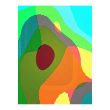 Een Kleurrijke Rotzooi 1107 Abstracte Kunst