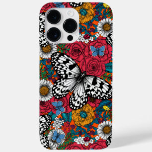 Een kleurrijke tuin Case-Mate iPhone 14 pro max hoesje