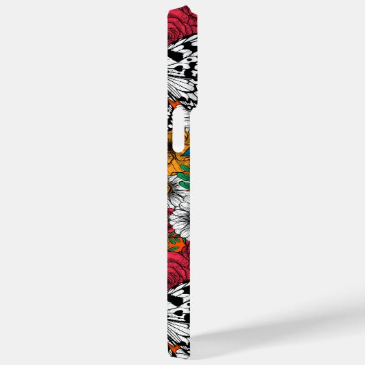 Een kleurrijke tuin Case-Mate iPhone case (Achterkant / Rechts)