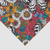 Een kleurrijke tuin tissuepapier (Detail)